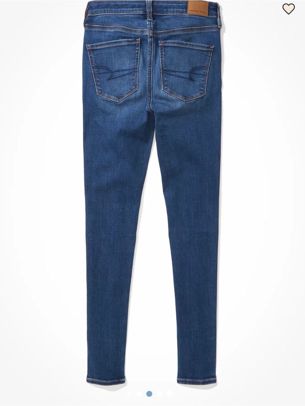 American Eagle Outfitters High-Rise Indigo Blue Women’s Jeans - Picture 4 of 16